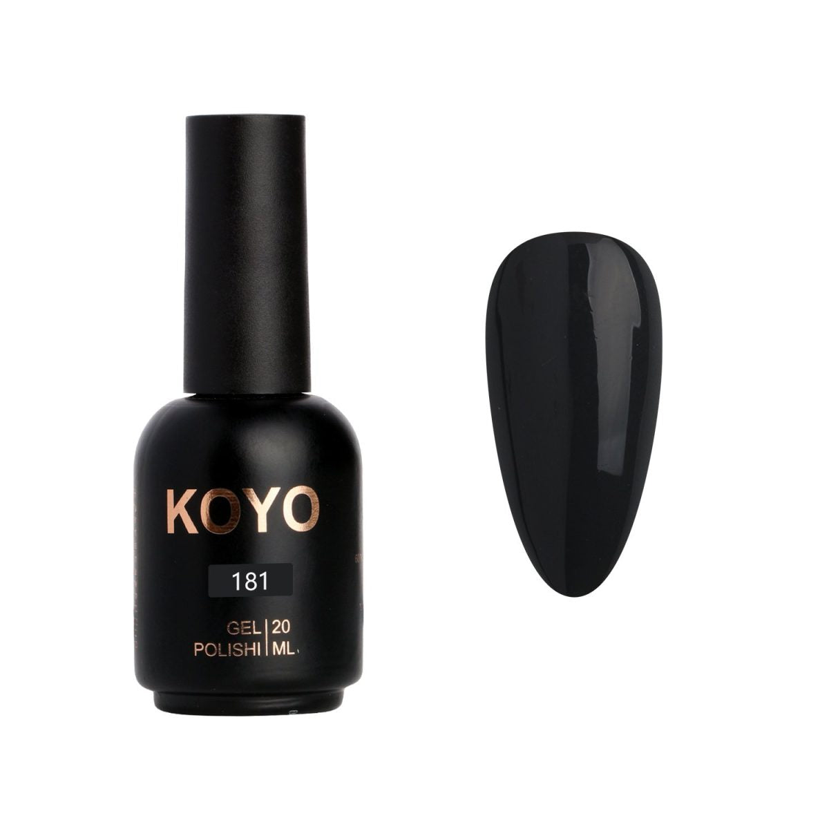 לק ג'ל מקצועי KOYO קויו גוון 181 בכיסוי מושלם