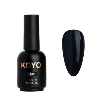 לק ג'ל מקצועי KOYO קויו גוון 190 בכיסוי מושלם