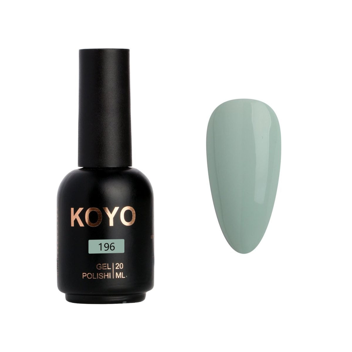 לק ג'ל מקצועי KOYO קויו גוון 196 בכיסוי מושלם