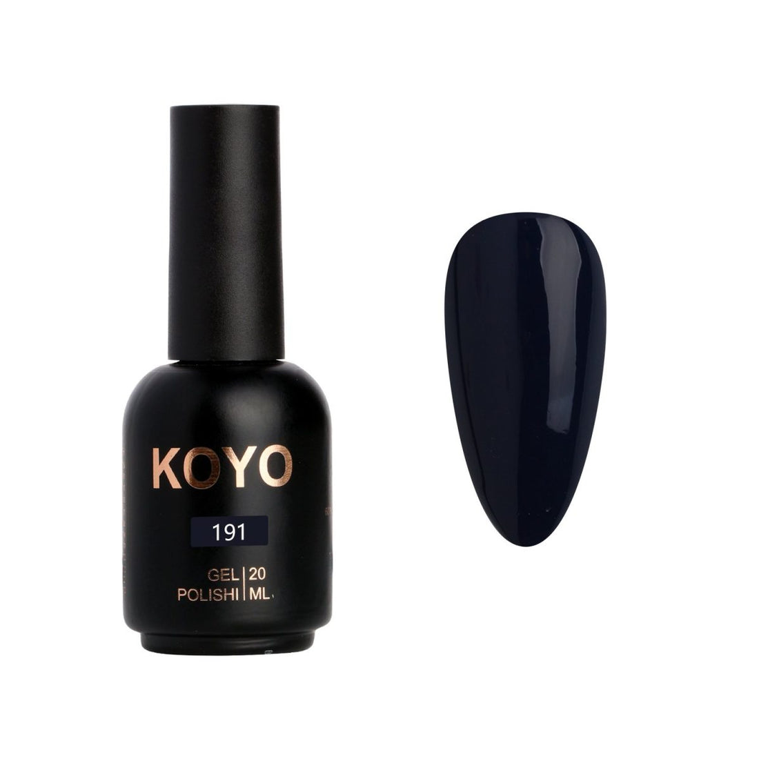 לק ג'ל מקצועי KOYO קויו גוון 191 בכיסוי מושלם