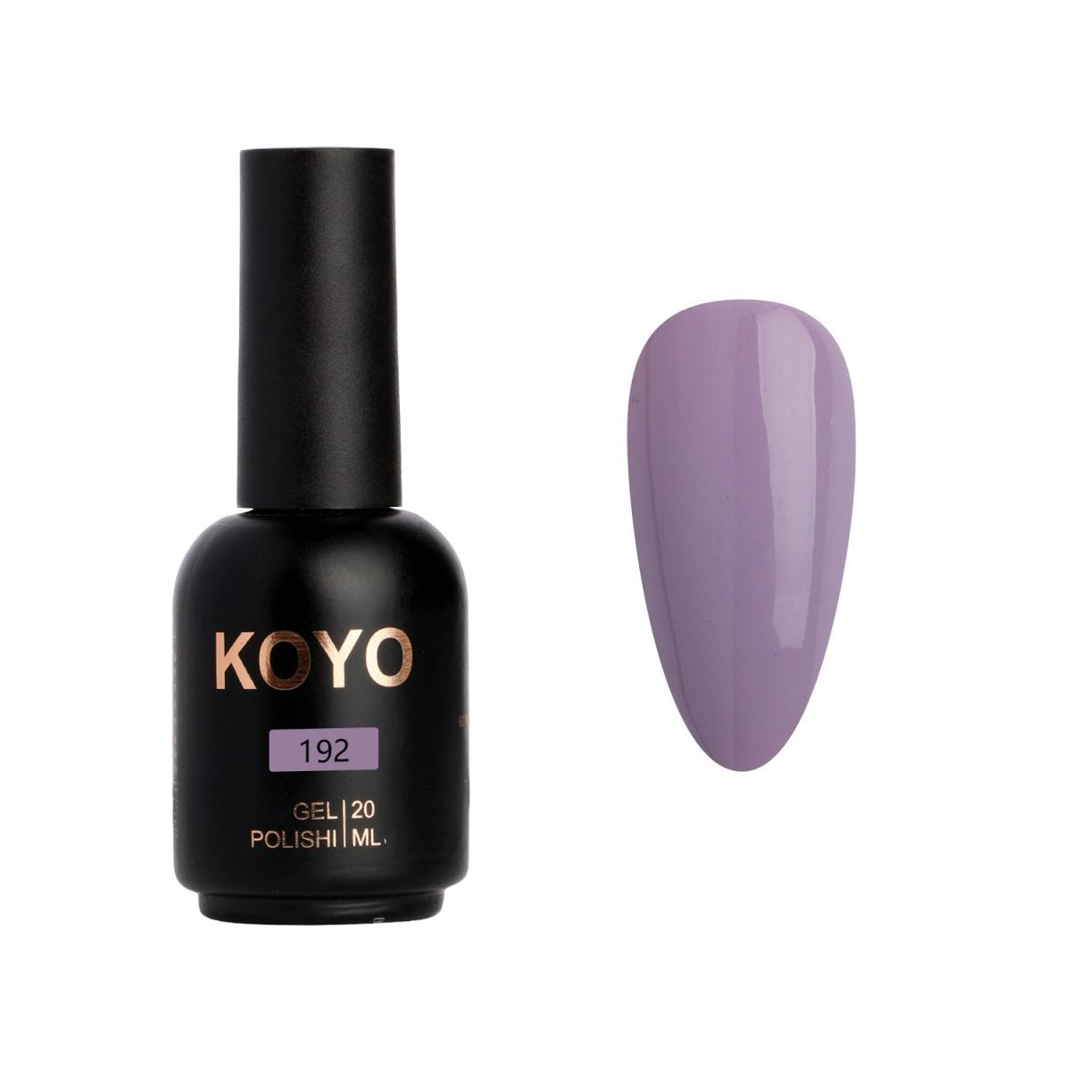 לק ג'ל מקצועי KOYO קויו גוון 192 בכיסוי מושלם