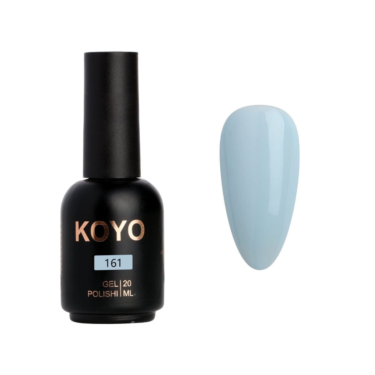 לק ג'ל מקצועי KOYO קויו גוון 161 בכיסוי מושלם