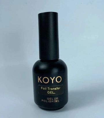 דבק פוייל מקצועי KOYO קויו להעברה מושלמת של עיצובים מטאליים ללק ג'ל