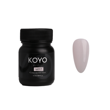 ראבר בייס מקצועי KOYO קויו 50 מ"ל גוון B017 לחיזוק הציפורן ומבנה אנטומי