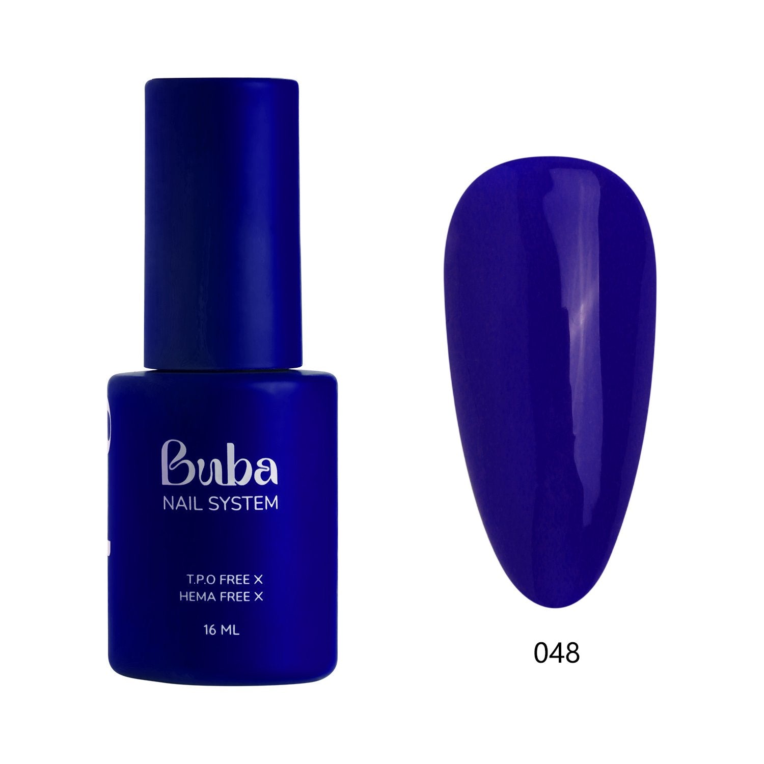 לק ג'ל בובה Buba HEMA FREE גוון 048 היפואלרגני לכיסוי מושלם