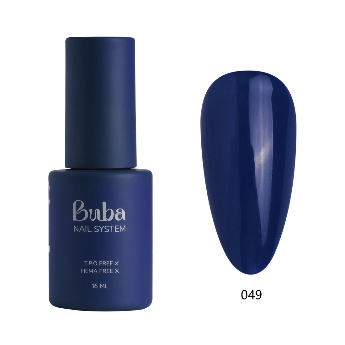 לק ג'ל בובה Buba HEMA FREE גוון 049 היפואלרגני לכיסוי מושלם