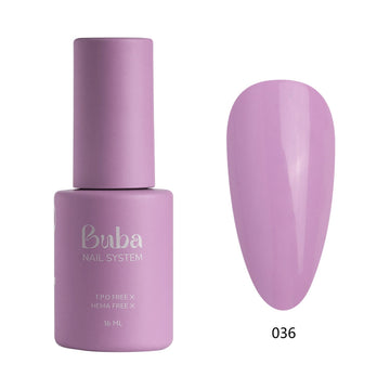 לק ג'ל בובה Buba HEMA FREE גוון 036 היפואלרגני לכיסוי מושלם