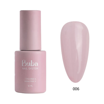 לק ג'ל בובה Buba HEMA FREE גוון 006 היפואלרגני לכיסוי מושלם