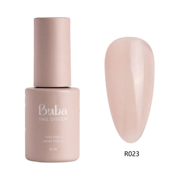 ראבר בייס בובה Buba HEMA FREE גוון R023 לחיזוק הציפורן ומבנה אנטומי