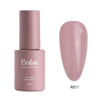 ראבר בייס בובה Buba HEMA FREE גוון R011 לחיזוק הציפורן ומבנה אנטומי