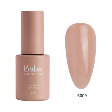 ראבר בייס בובה Buba HEMA FREE גוון R009 לחיזוק הציפורן ומבנה אנטומי