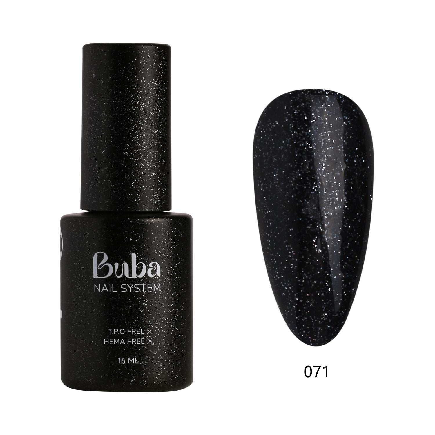לק ג'ל בובה Buba HEMA FREE גוון 071 היפואלרגני לכיסוי מושלם