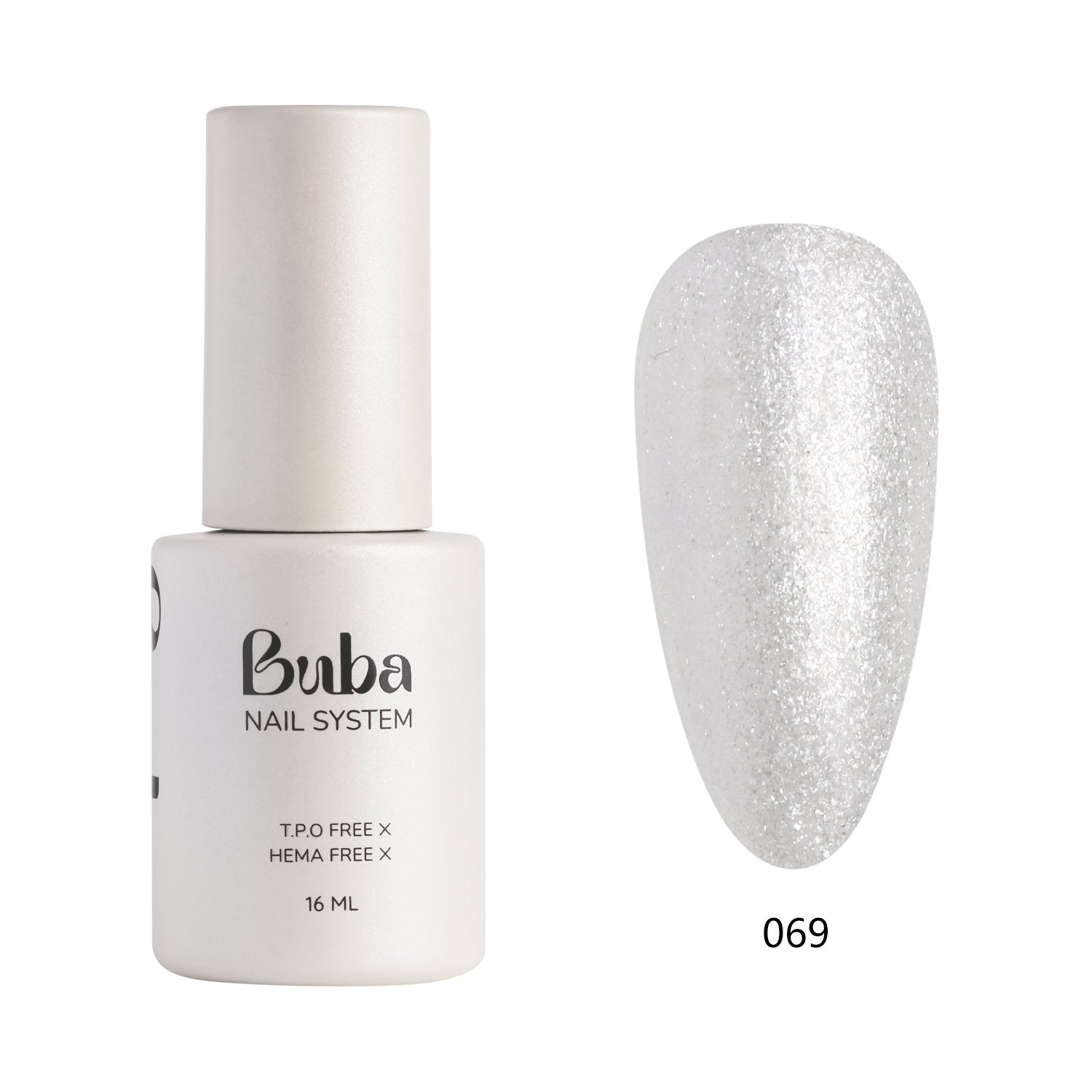 לק ג'ל בובה Buba HEMA FREE גוון 069 היפואלרגני לכיסוי מושלם