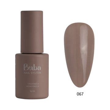 לק ג'ל בובה Buba HEMA FREE גוון 067 היפואלרגני לכיסוי מושלם