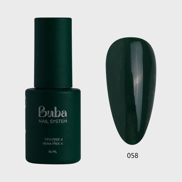 לק ג'ל בובה Buba HEMA FREE גוון 058 היפואלרגני לכיסוי מושלם