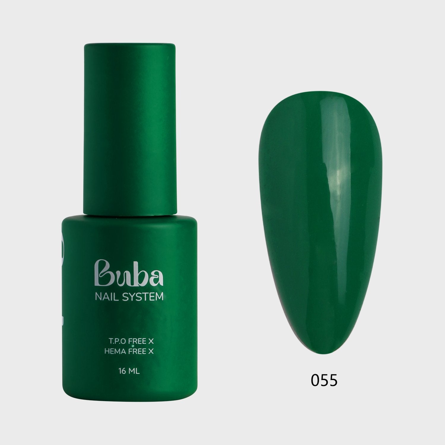 לק ג'ל בובה Buba HEMA FREE גוון 055 היפואלרגני לכיסוי מושלם