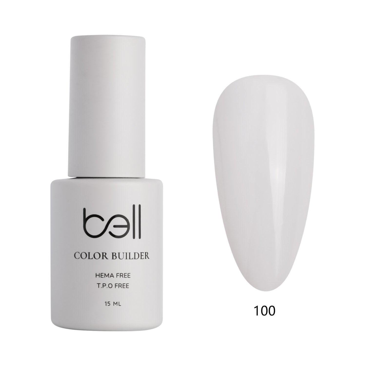Bell בילדר ג'ל ללא EMA וללא TPO 100 מוצר מקצועי למניקור וחיזוק הציפורן