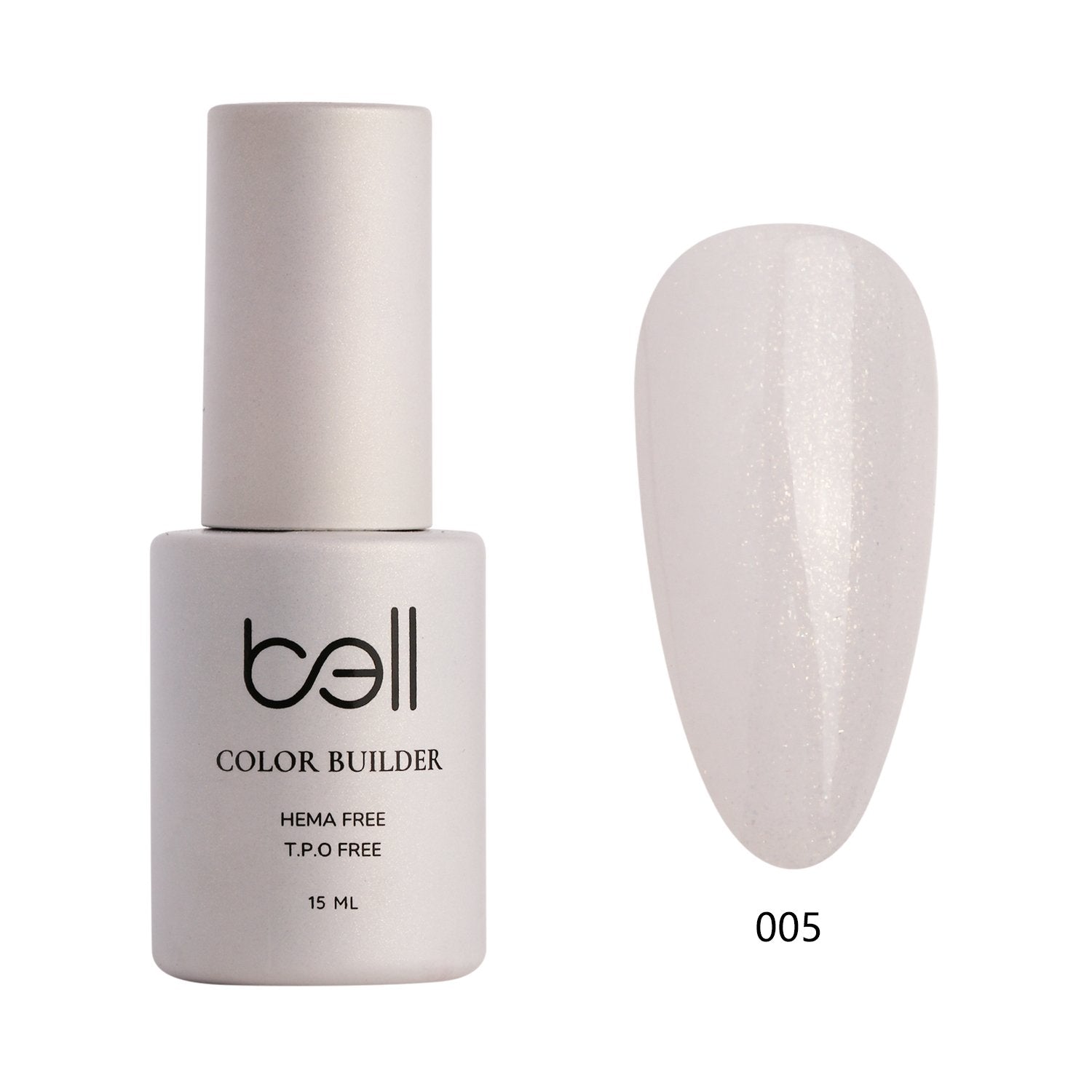 Bell בילדר ג'ל ללא EMA וללא TPO 005 מוצר מקצועי למניקור וחיזוק הציפורן