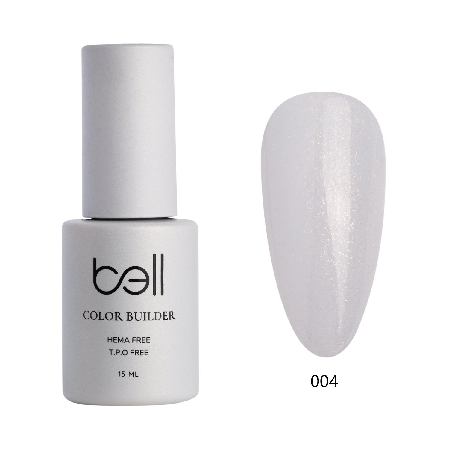 Bell בילדר ג'ל ללא EMA וללא TPO 004 מוצר מקצועי למניקור וחיזוק הציפורן