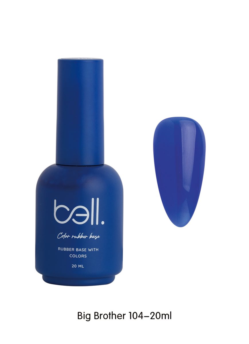 לק ג'ל מקצועי Bell בל 20 מ"ל גוון 104 - bell גוון 104 20 מ"ל Big Brother בל