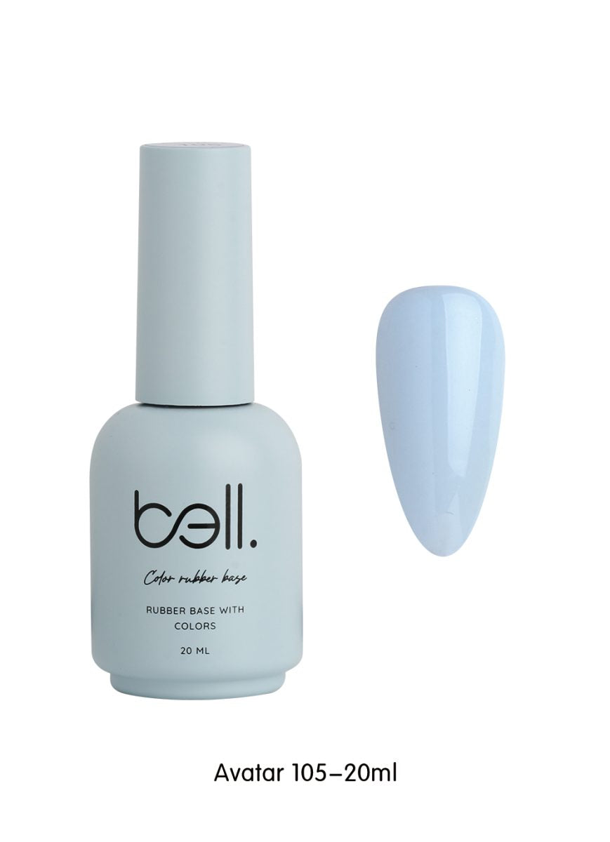 לק ג'ל מקצועי Bell בל 20 מ"ל גוון 105 - bell גוון 105 20 מ"ל Avatar בל