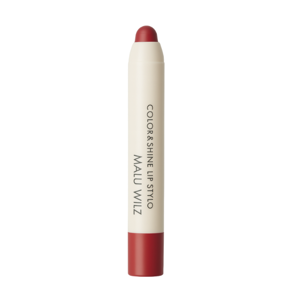 Malu Wilz Color & Shine Lip Stylo professional lipstick with hyaluronic acid and marula oil for glossy hydrated lips