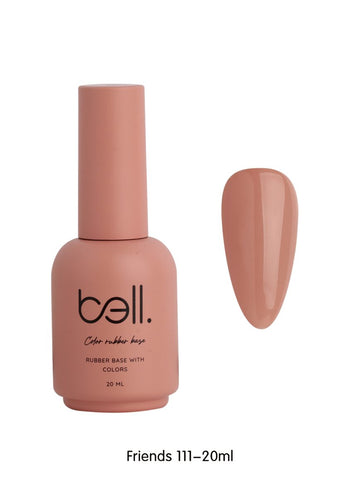 לק ג'ל מקצועי Bell בל 20 מ"ל גוון 111 - bell גוון 111 20 מ"ל Friends בל