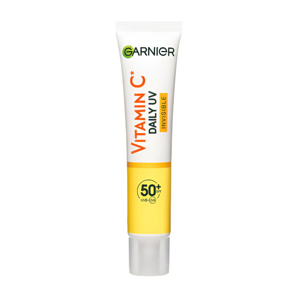 Garnier, Vitamin C, SPF50, Daily UV Fluid, Face Cream, Pigmentation, Glow, Sun Protection, Vegan, גרנייה, ויטמין C, קרם הגנה לפנים, פיגמנטציה, הגנה מהשמש