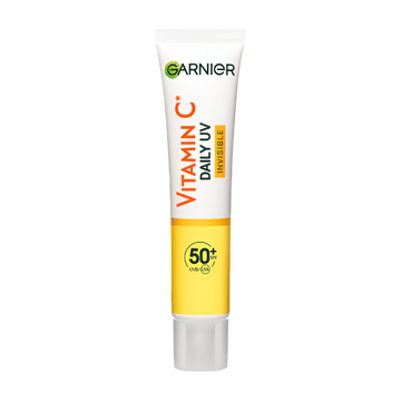 Garnier, Vitamin C, SPF50, Daily UV Fluid, Face Cream, Pigmentation, Glow, Sun Protection, Vegan, גרנייה, ויטמין C, קרם הגנה לפנים, פיגמנטציה, הגנה מהשמש