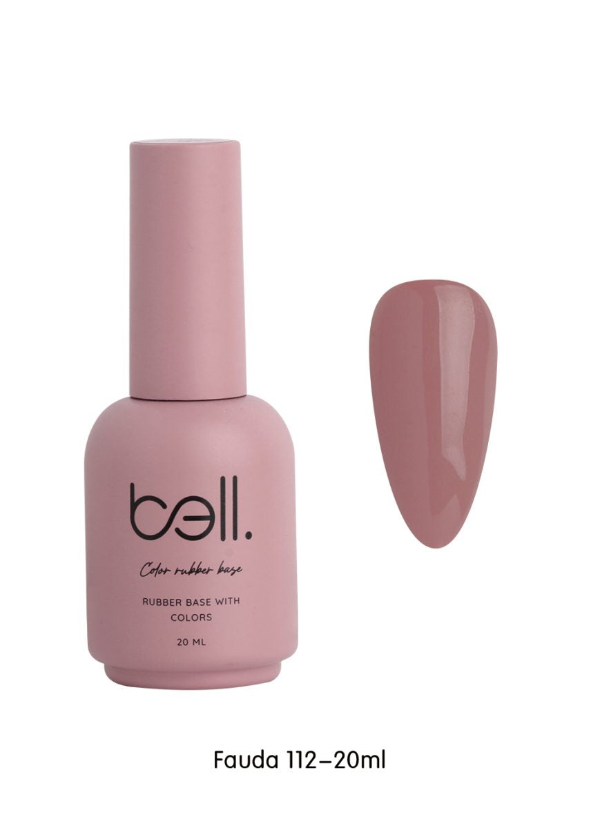 לק ג'ל מקצועי Bell בל 20 מ"ל גוון 112 - bell גוון 112 20 מ"ל Fauda בל