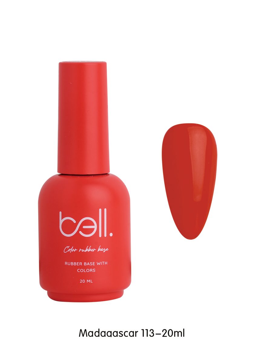 לק ג'ל מקצועי Bell בל 20 מ"ל גוון 113 - bell גוון 113 20 מ"ל Madagascar בל