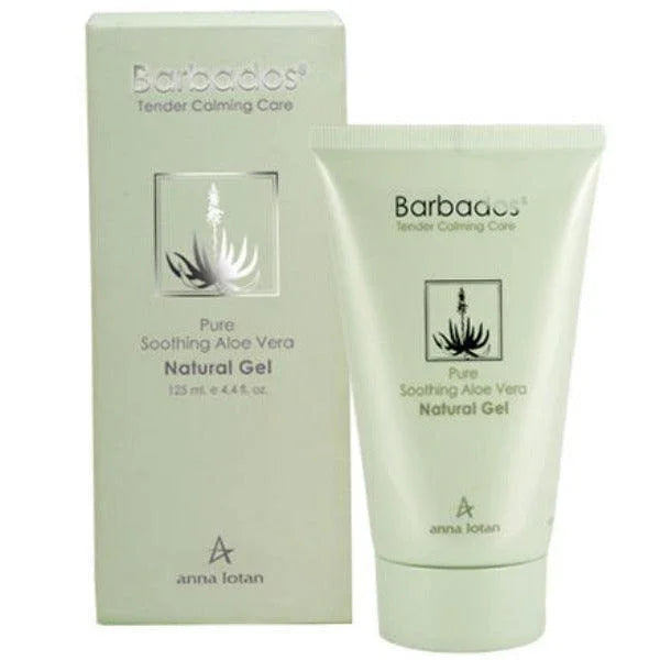 אנה לוטן Barbados ג'ל טבעי (Natural Gel) להרגעת סבוריאה, אדמומיות וגירויים בעור על בסיס אלוורה טהורה 125 מ"ל