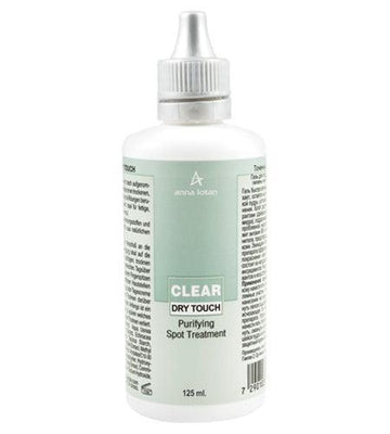 אנה לוטן Clear Local Treatment תרחיף ייבוש אקטיבי לטיפול נקודתי מהיר בפצעונים ופגמי עור באריזה מקצועית 100 מ"ל