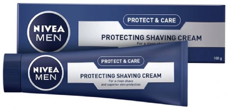 בושם ניוואה קרם גילוח לעור רגיל 100 מ"ל עם מינרלים וויטמין E |  מבית ניוואה | Nivea - מקורי ב-Cosmetix