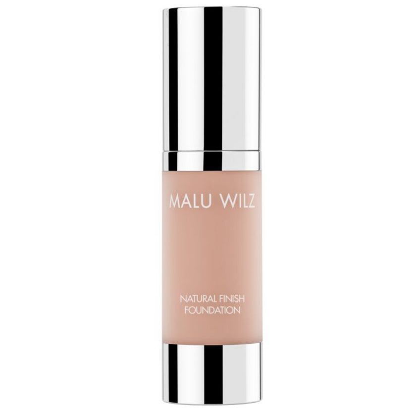 Malu Wilz | מאלו וילז - Natural Finish Foundation | מייק אפ נוזלי במראה טבעי וזוהר