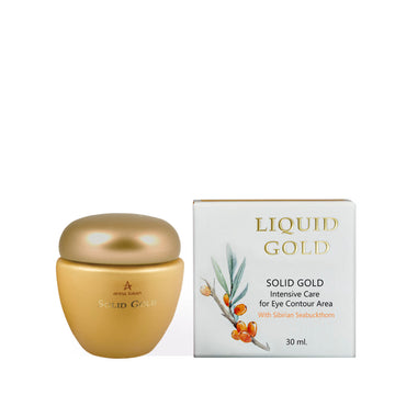 אנה לוטן Liquid Gold סוליד גולד (Solid Gold) באלם מרוכז להזנה וטשטוש קמטוטים באזור העיניים והשפתיים 30 מ"ל