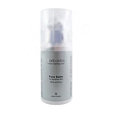 אנה לוטן Barbados פיור באלם (Pure Balm) להרגעת סבוריאה ואדמומיות בעור שמן ורגיש באריזה מקצועית 150 מ"ל