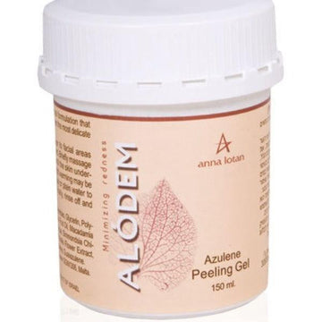 אנה לוטן Alodem פילינג ג'ל אזולן (Azulene Peeling Gel) לחידוש עדין והרגעה מיידית של עור אדמומי ושברירי 150 מ"ל
