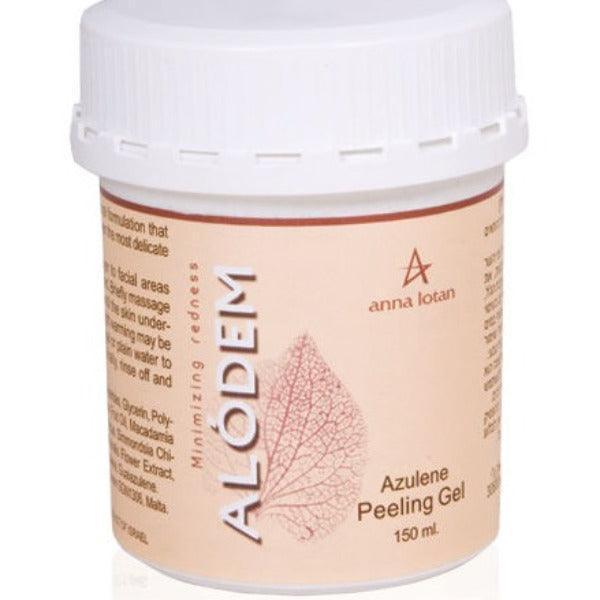 אנה לוטן Alodem פילינג ג'ל אזולן (Azulene Peeling Gel) לחידוש עדין והרגעה מיידית של עור אדמומי ושברירי 150 מ"ל