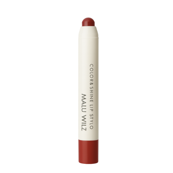 Malu Wilz Color & Shine Lip Stylo professional lipstick with hyaluronic acid and marula oil for glossy hydrated lips