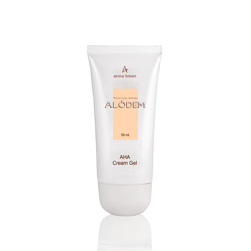 אנה לוטן Alodem קרם ג'ל AHA (AHA Cream Gel) לחידוש והחלקת מרקם העור לעור רגיש ושברירי 50 מ"ל
