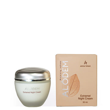 אנה לוטן Alodem קרם לילה אקסטרמל (Extramel Night Cream) עשיר בנוגדי חמצון לשיקום והגנת עור רגיש ושברירי 50 מ"ל
