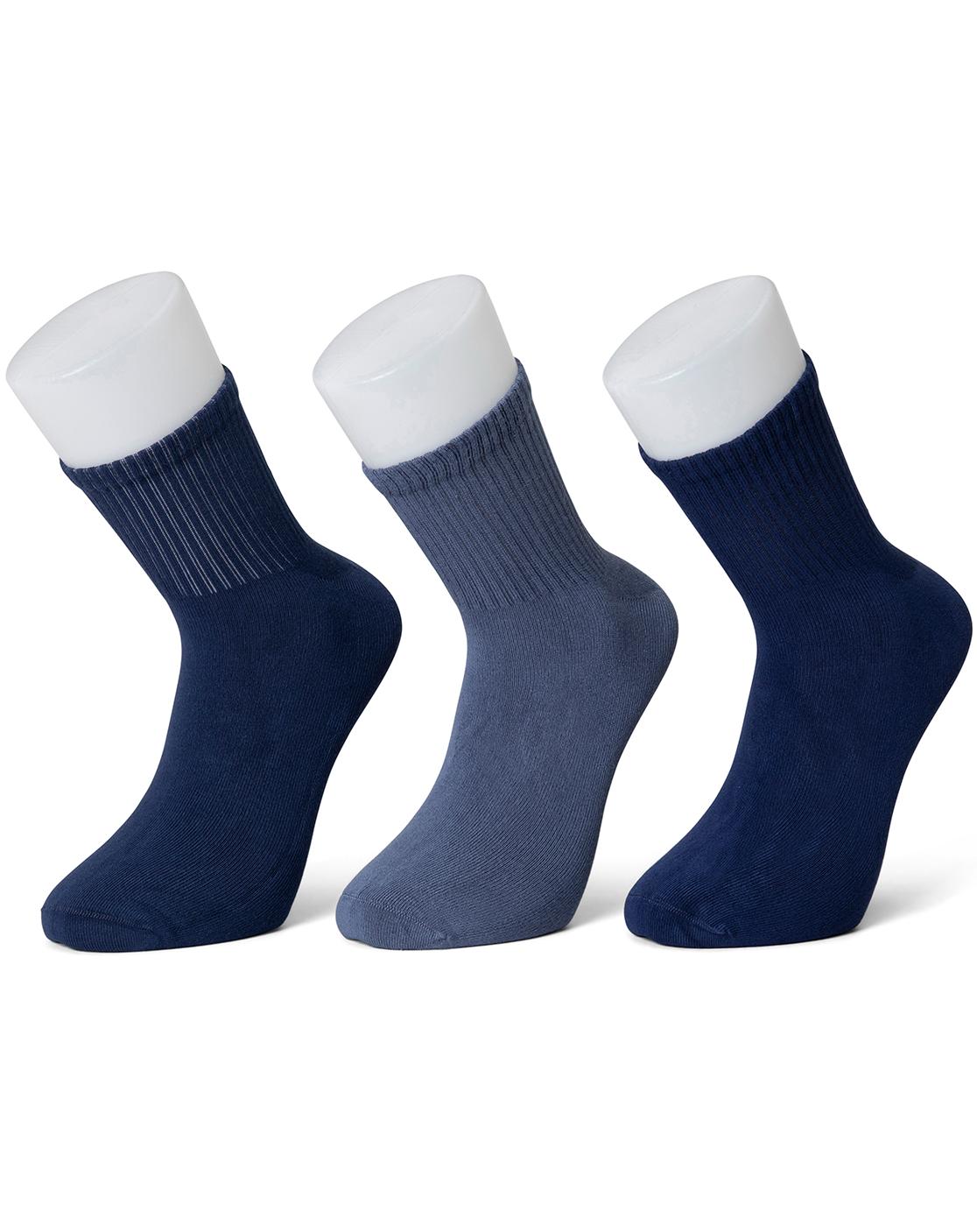 גרבי גבר קצרות מבמבוק - 3 במארז.