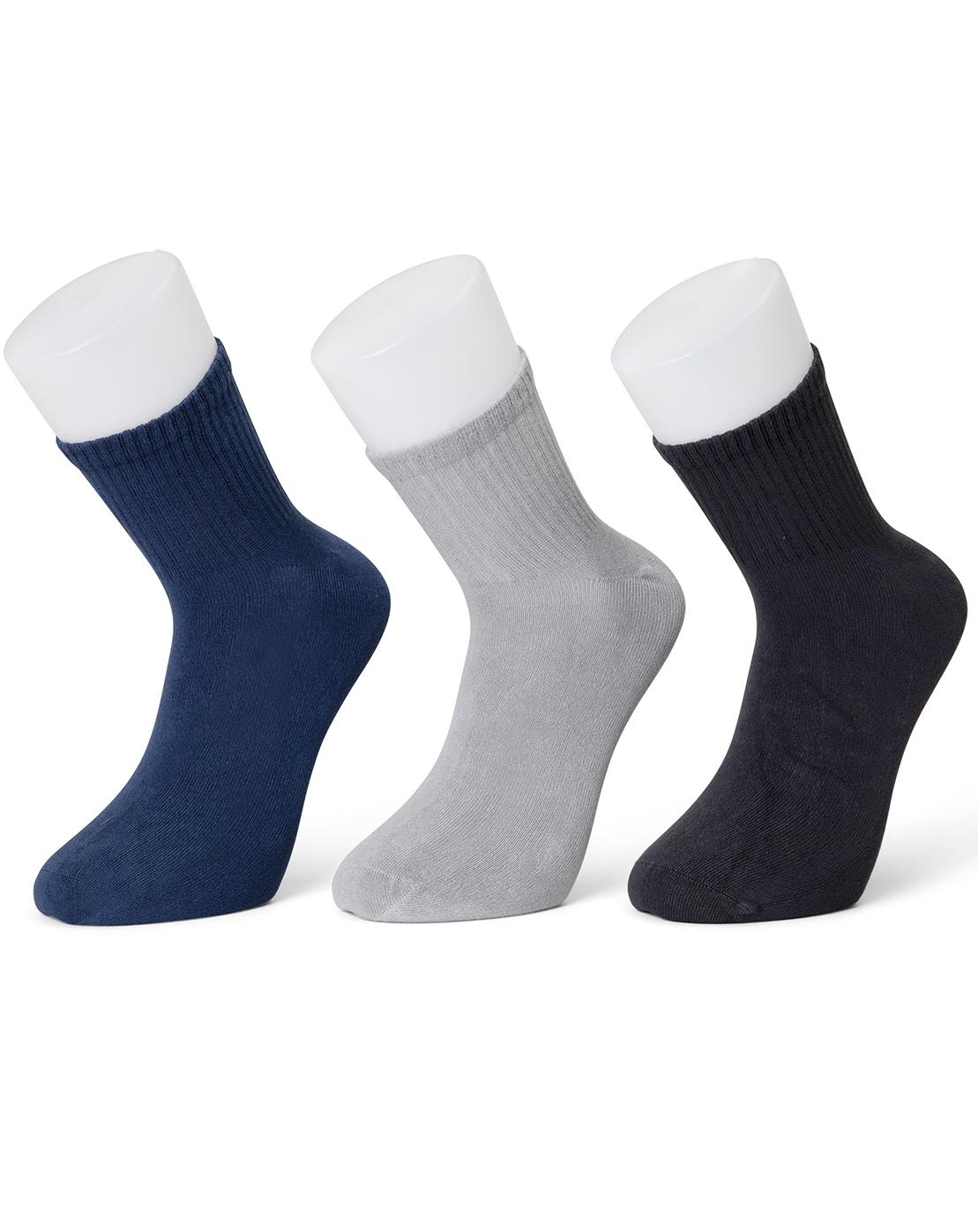 גרבי גבר קצרות מבמבוק - 3 במארז.