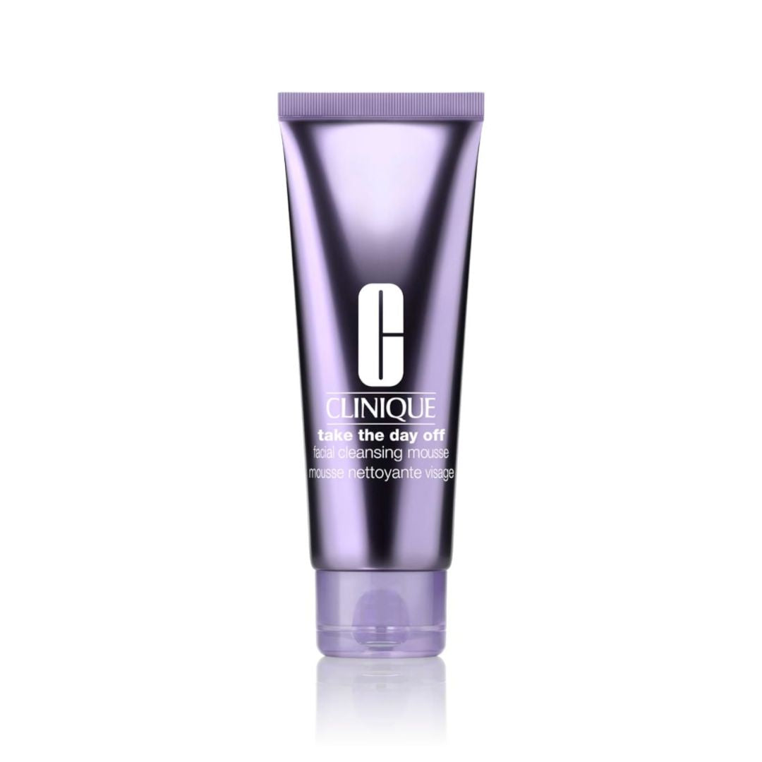 Clinique Take The Day Off Foaming Mousse קליניק מסיר איפור במרקם מוס לניקוי עור הפנים