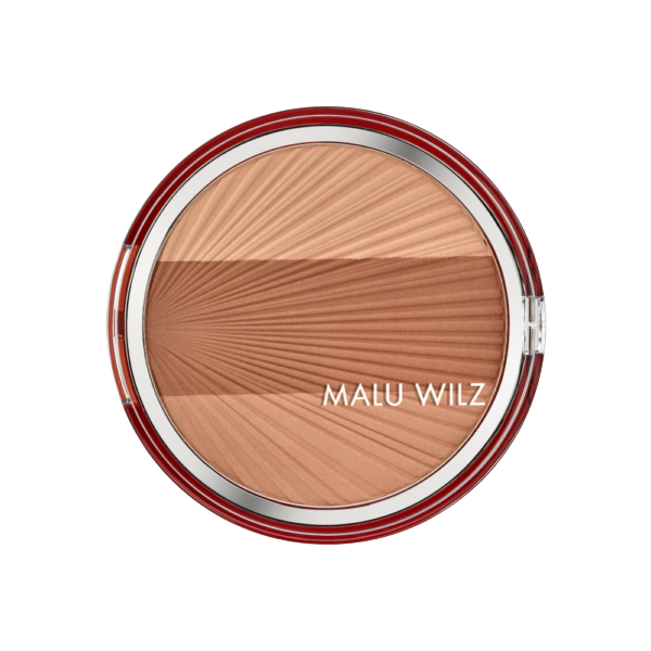 Malu Wilz | מאלו וילז - Sun Kissed Bronzing Powder | ברונזר משולש למראה שזוף ופיסול הפנים