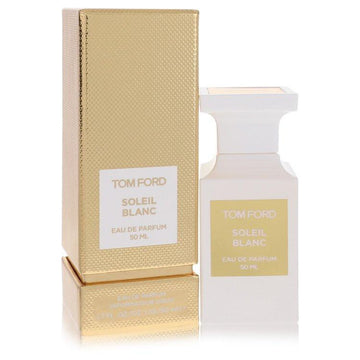 בושם Soleil Blanc מבית Tom Ford מקולקציית Private Blend - אדל פארפם יוניסקס יוקרתי המשלב קוקוס חלבי, פיסטוק ופרחים לבנים בבקבוק לבן אצילי.