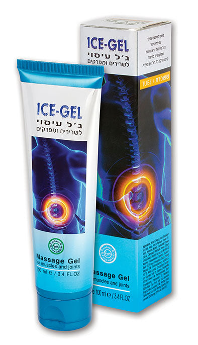 ICE GEL ג'ל עיסוי לשרירים ומפרקים - 100 מ"ל
