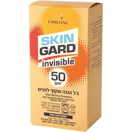קארליין ג'ל הגנה שקוף SPF 50 - 60 מ"ל