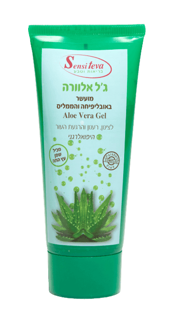 ג'ל אלוורה סנסי טבע 100 מ"ל - מזין לעור יבש